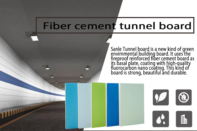 fiber cement tunnel board