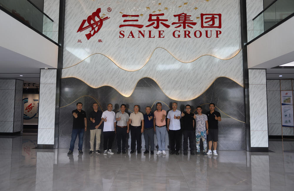 Brand dynamic | Guangdong Engineering Survey and Design Industry Association delegation visited SanLe group! | cement fiber board
