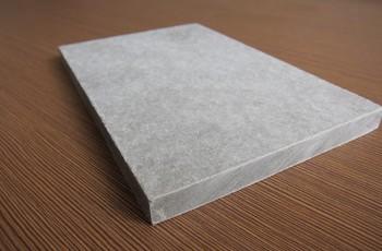 What material is fireproof fiber cement board?