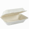 9 Inch Kitchenware Compostable Food Packaging Disposable Sugarcane Lunch Box