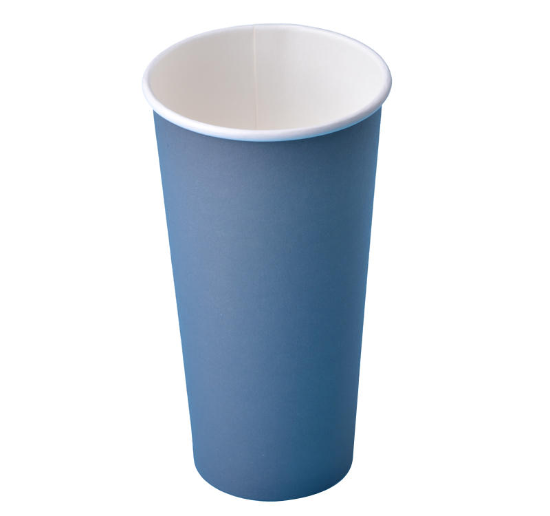20 OZ Biodegradable Tableware Dinner Set Single Wall Paper Cup 
