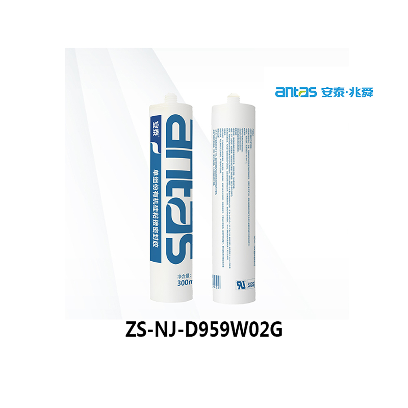 ZS-NJ-D959 W02 Sellador adhesivo alcoxi de silicona de una sola parte