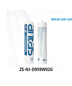 ZS-NJ-D959 W02 Sellador adhesivo alcoxi de silicona de una sola parte | El mejor sellador impermeable