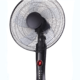 16 inch pedestal air electric stand standing cooling fan with 5pcs blades 55W remote control SR-1632R