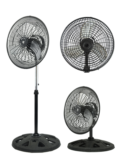 18 Inch Adjusted Height Floor AC Oscillating Electric Stand Fan SR-S1832B