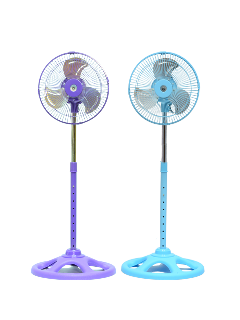 12'' inch Pedestal standing fan with high velocity, oscillation, many colors, affordable SR-S12003A