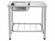 Freestanding Stainless Steel Sink - Free Stand Table TS8050