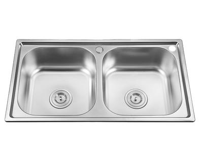 Double Sink for Kitchen 7843cm