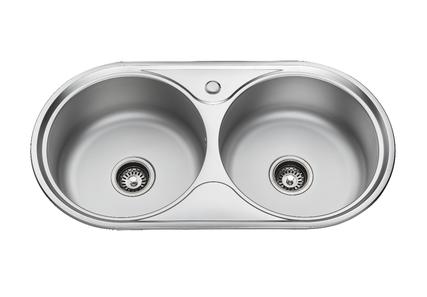 Double Circle Round bowl SUS New Style Sink 8645