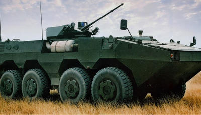 Armored vehicles protect enterprises and undertakings