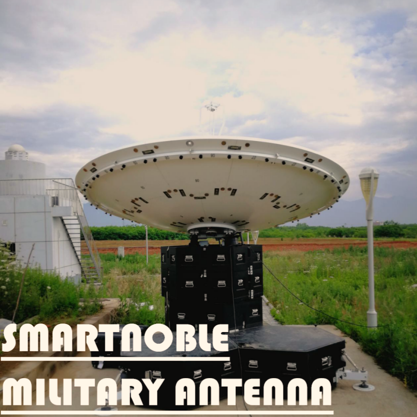 Dual-band cutting parabolic VSAT antenna Mobile Satcom Antenna