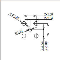 SN 600-4892-01 Auto Connector Fakra PCB Plug  R/A  L=22.85mm ø=1.30mm