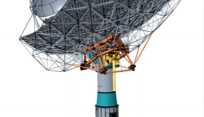 Antena de radiotelescopio de matriz de kilómetros cuadrados