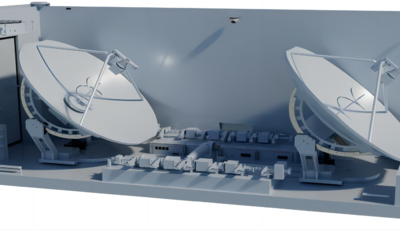 SMARTNOBLE's Containerized 2.2-Meter Rapid Deployment Antenna