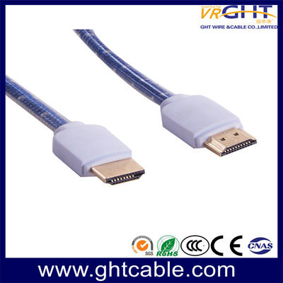 Gold Plated High Quality HDMI Cable with Nylon Braiding