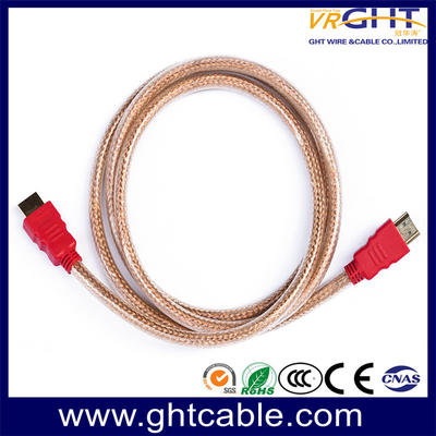 24K Gold Plated High Quality HDMI Cable with 144CCA Brading