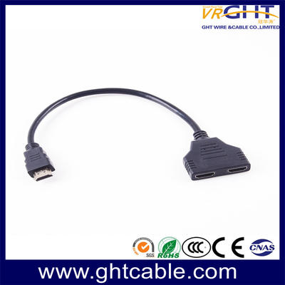 HDMI(M)-2HDMI(F)