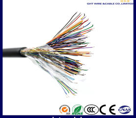 High quality colorful outdoor telephone cable with 50 pair telephone cable
