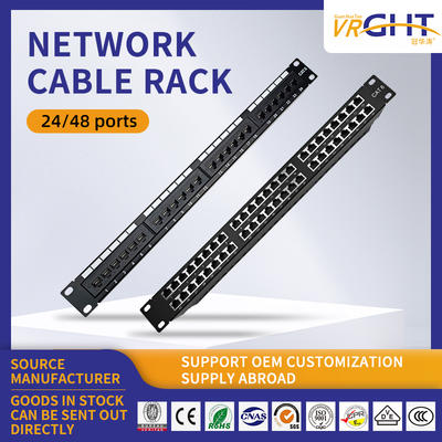Network Cable rack 24/48 ports