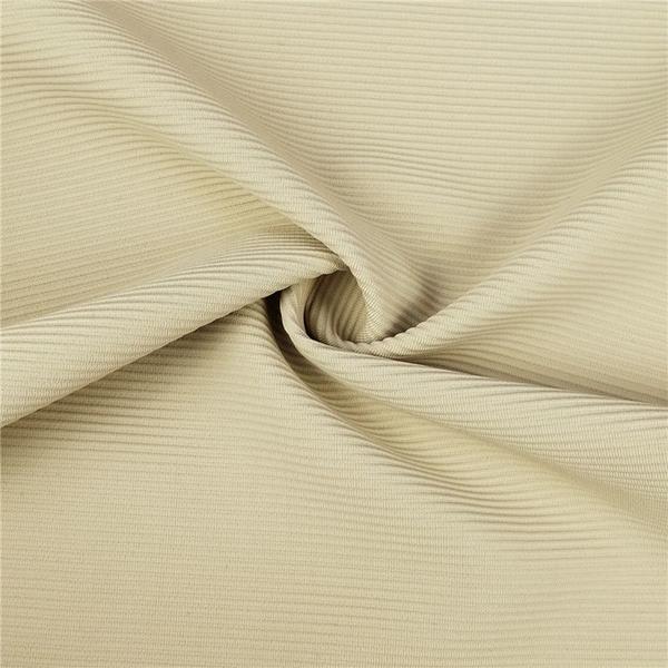 Factory Wholesale Heavyweight 260g Ribbed Knit Fabric For Sports Bras And Pants