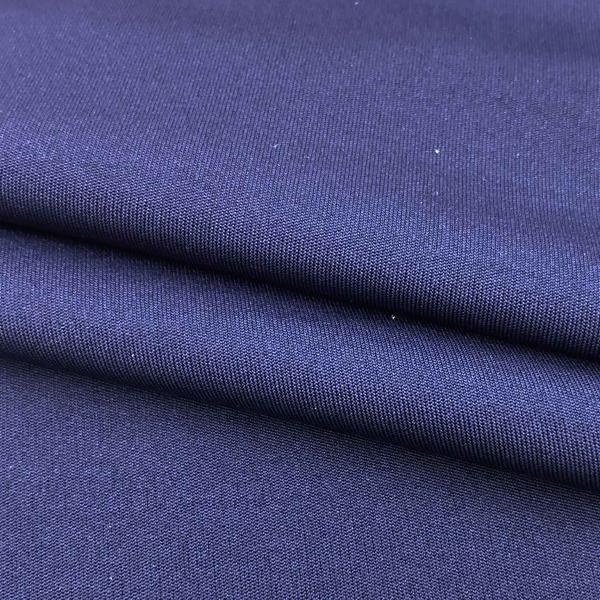 double faced high quality stretchy eco friendly weft knit recycled polyester fabric for sports