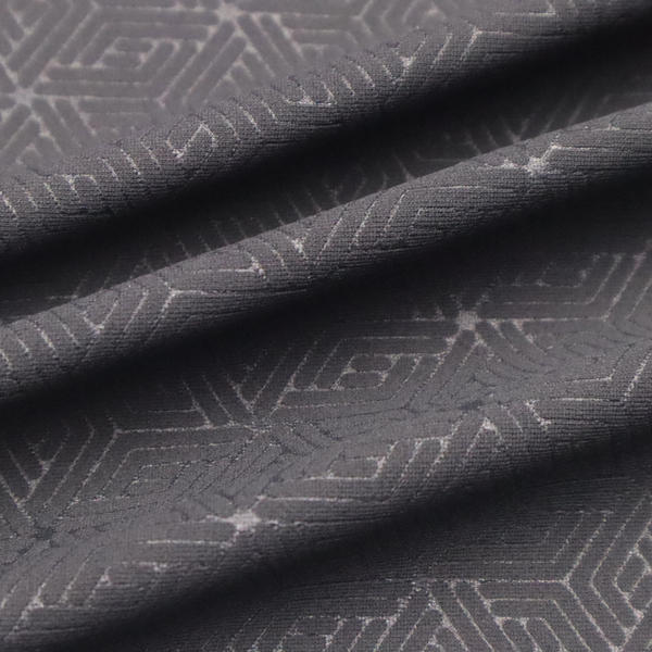 printed fabric 4 way stretch diamond design warp knitted embossed fabric for leggings