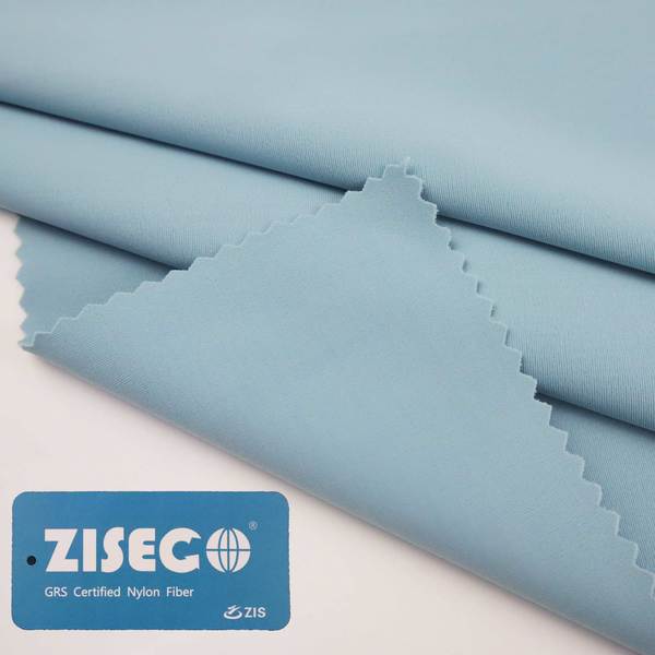 eco friendly heavyweight stretchy full dull double sided recycled fabric for sportswear