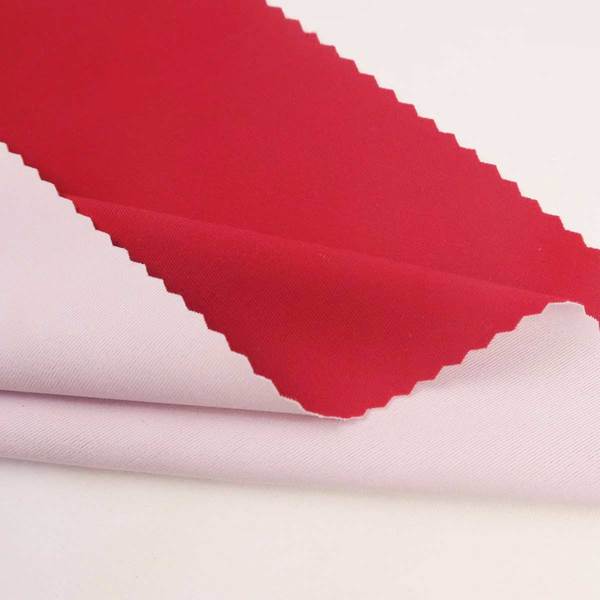 nylon polyester malenge yarn spandex elastic red white weft knti double faced fabric for sports