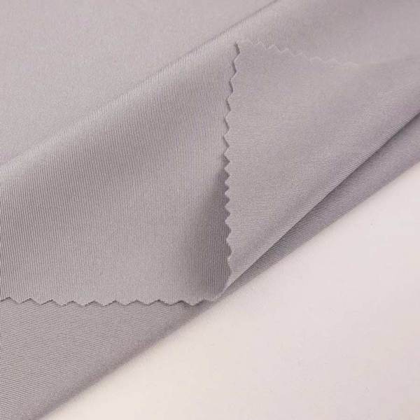 high elastic shiny metallic free cut spandex nylon double faced fabric for yoga