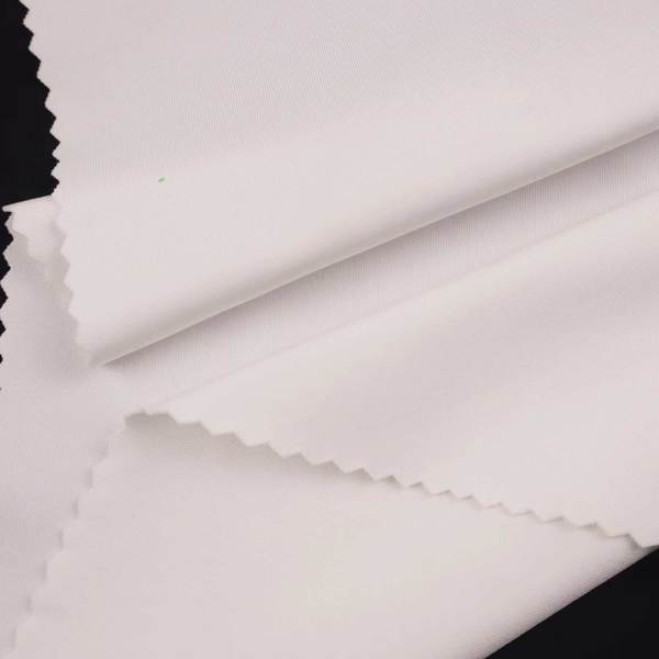 full dull 4 way stretch 240g superfine breathable double sided fabric for sports