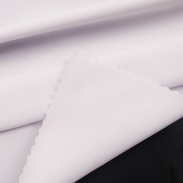 high quality heavyweight stretchy semi dull warp knit spandex polyester fabric for sports
