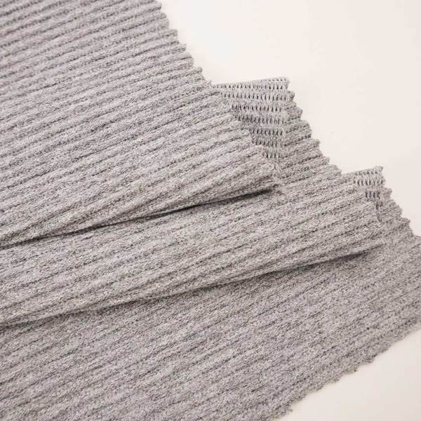 ribbed fabric 4 way stretch yarn dye soft polyester nylon malenge yarn rib fabric for swim
