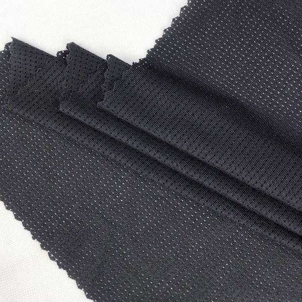 high elastic mesh design breathbale quick dry spandex nylon jacquard fabric for swim