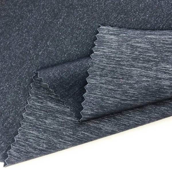 hot sale dry fit elastic lightweight nylon polyester spandex weft knit yarn dyed fabric for yoga