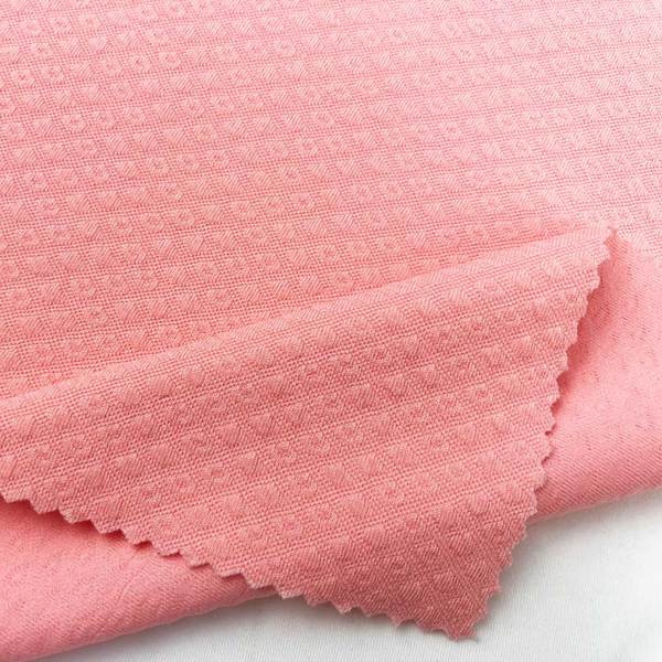 jacquard design high quality microfiber elastic polyester weft knit gingham jacquard fabric for swim