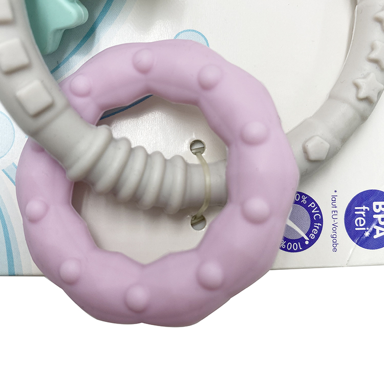 BT021 Loop teether | silicone teethers