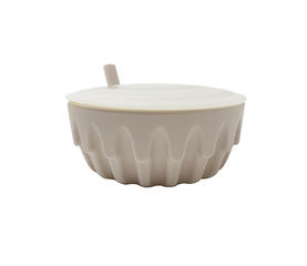 TT085 & TT086  Bowl With Oval Straw | silicone bowl with lid