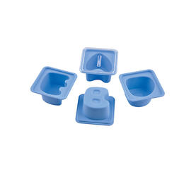 silicone ice molds | Letter Shape Ice Cube