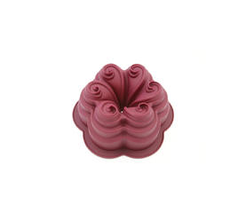 BM066 Flower Cake Mould | silicone cake mould in oven