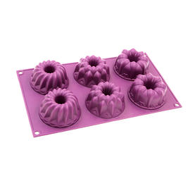 BM042 Flower cake mould | silicone cake mould