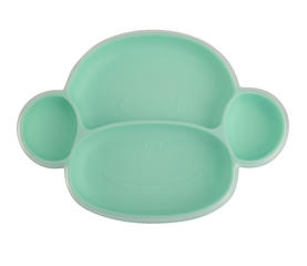TT043 Monkey Shape Compartment Tray | silicone compartment tray
