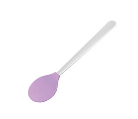 TT006 Stainless steel handles baby spoon | silicone spoon