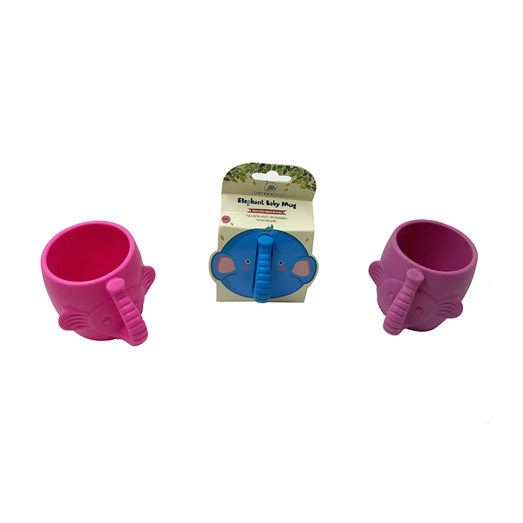 TT018 Elephant Baby Mug Cup | Silicone cup