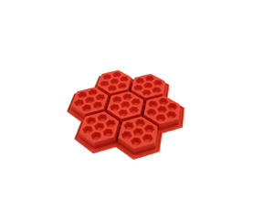 BM080 Honeycomb Waffle Cake Mould | silicone cake mould