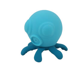 silicone bath toy | BA015 Silicone bath toys in Octopus shape