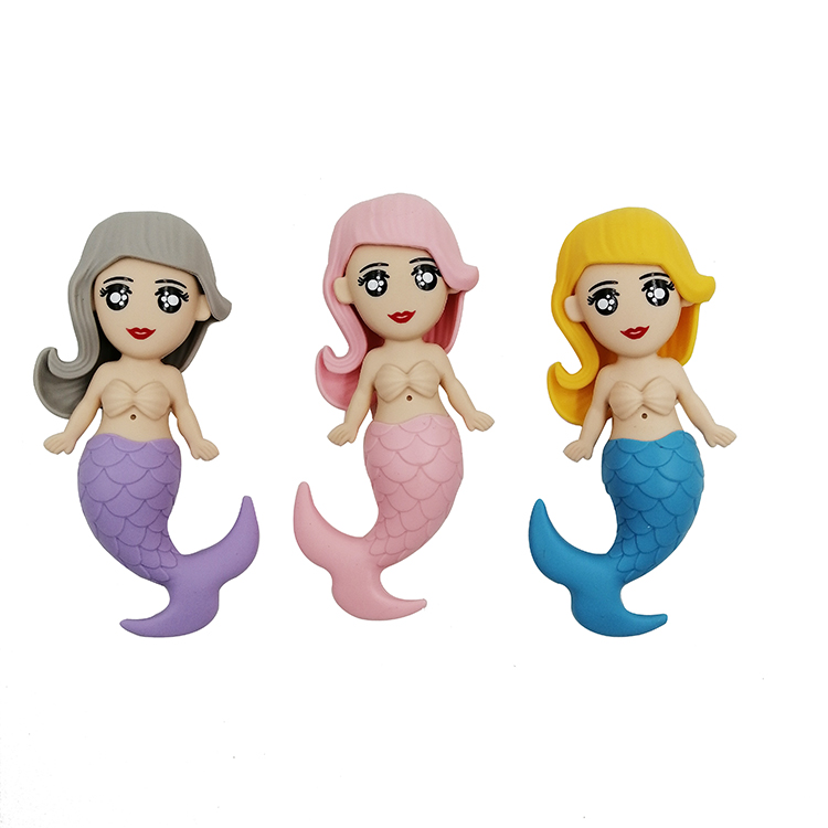 | jouets en silicone BA019 Ensemble de toyses mermaid