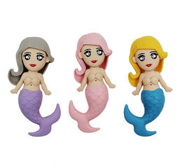 silicone toys | BA019 Mermaid Toy Set 