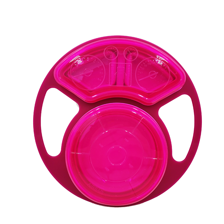 high quality silicone bowls | TT071 Steering Wheel Collapsible Lunch Box