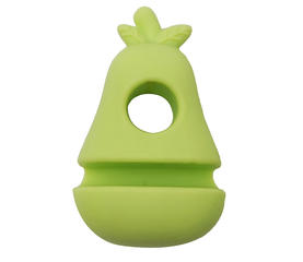 Silicone straw topper | TT063 Straw Topper in Pear Shape