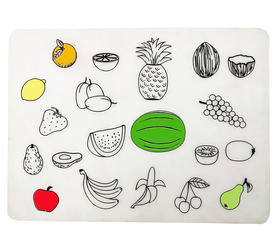 Silicone drawing mats | KP009ABC Silicone Educational Drawing Mat 